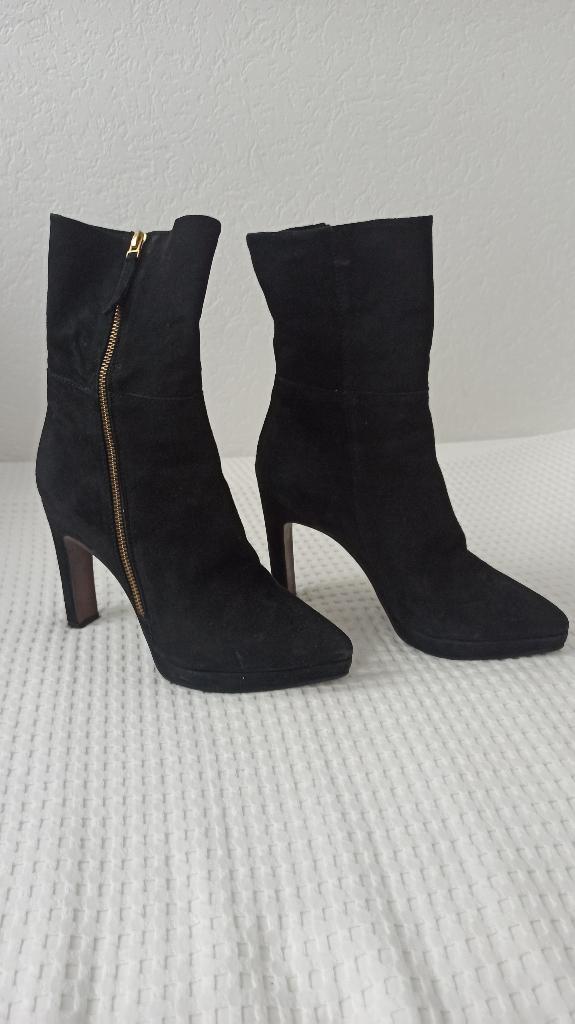 Suede Laarsjes, Kleding | Dames, Schoenen, Ophalen, Hoge laarzen, Elvio Zanon, Zwart