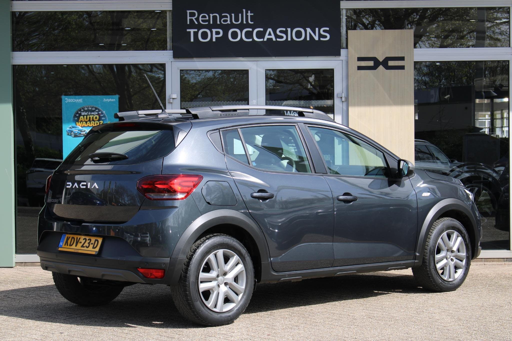 Dacia Sandero Stepway 1.0 TCe 90 Comfort | Automaat | Cruise, Stof, Met garantie (alle), 91 pk, 3 cilinders