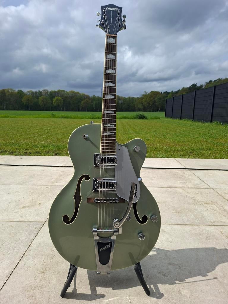 Gretsch G5420T Electromatic Aspen Green met Hard Shell Case, Ophalen of Verzenden