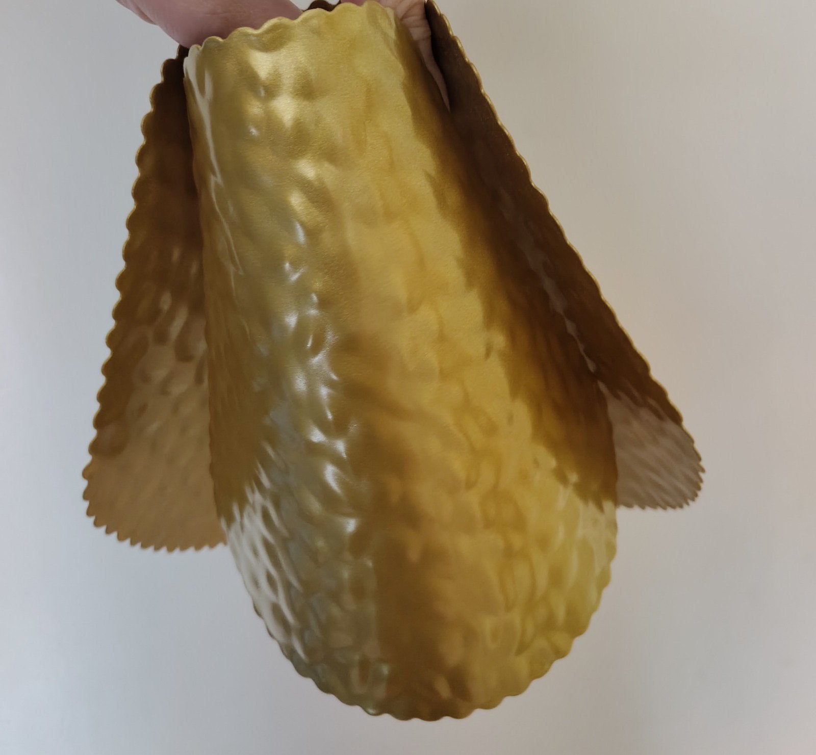 Ikea KARISMATISK Lampenkap Goudkleurig, Metaal, Overige typen, Nieuw, Ophalen of Verzenden