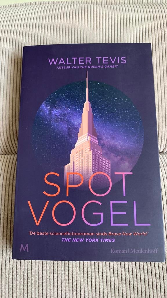 Walter Tevis - Spotvogel, Boeken, Ophalen of Verzenden, Zo goed als nieuw, Walter Tevis