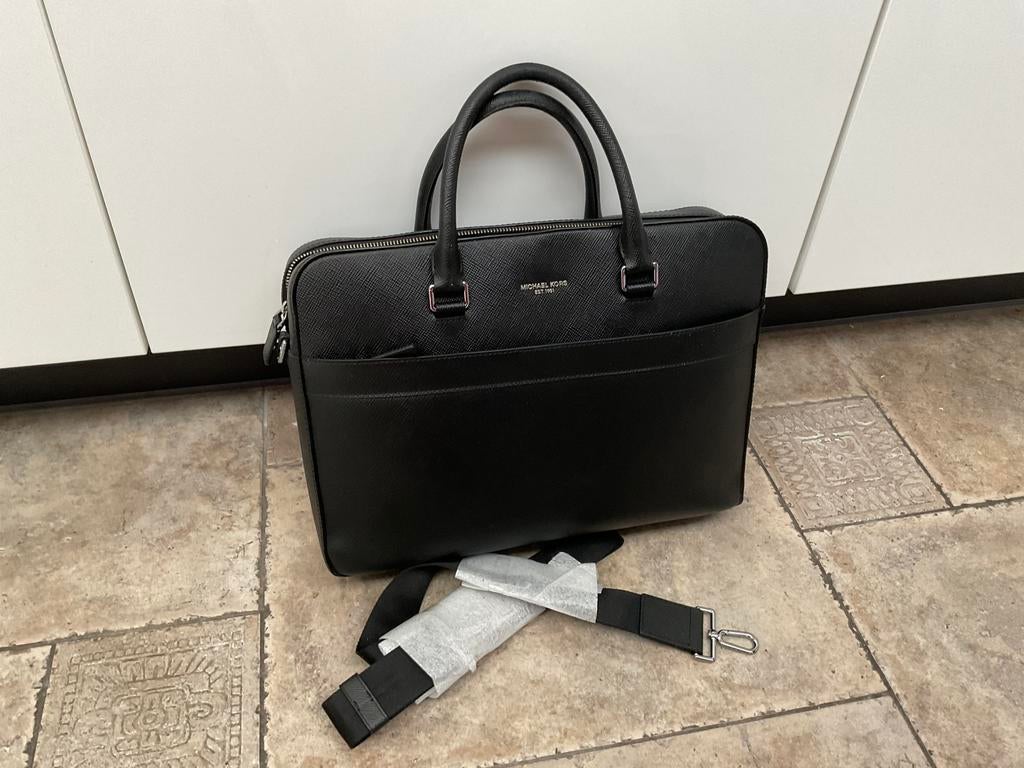 Michael Kors Laptoptas, Ophalen, Zo goed als nieuw, Zwart, Overige typen