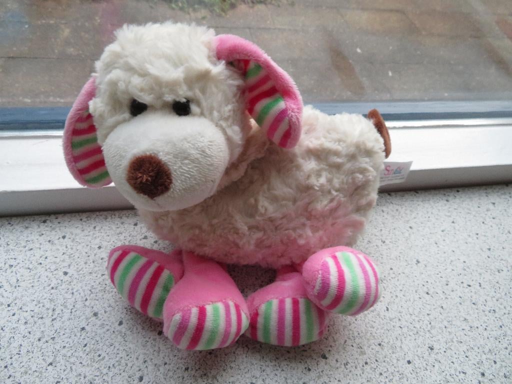 Schaap  met kersenpitzakje magnetronknuffel Sunkid, Ophalen of Verzenden, Zo goed als nieuw, Overige typen