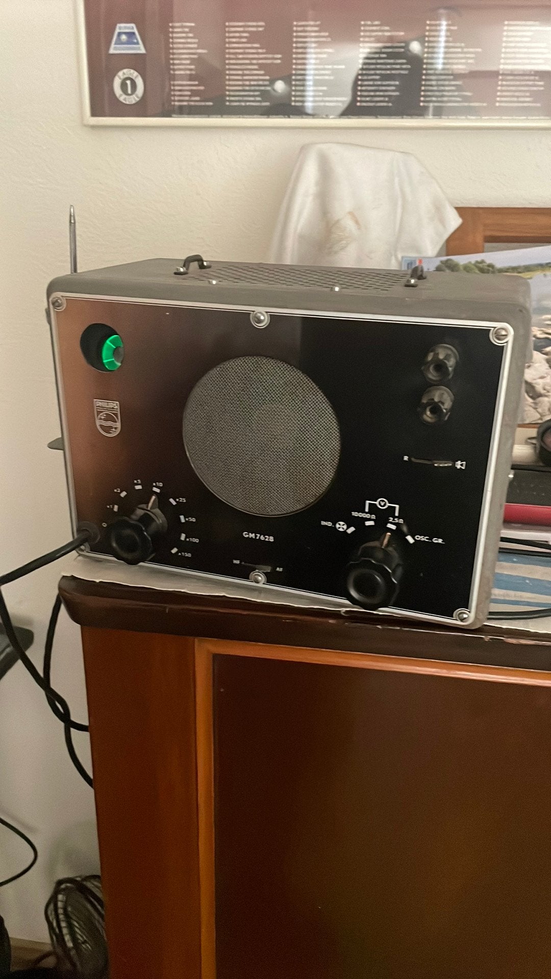 Philips Singaal generator GM 7628, Doe-het-zelf en Verbouw, Ophalen of Verzenden, Gebruikt, Multimeter