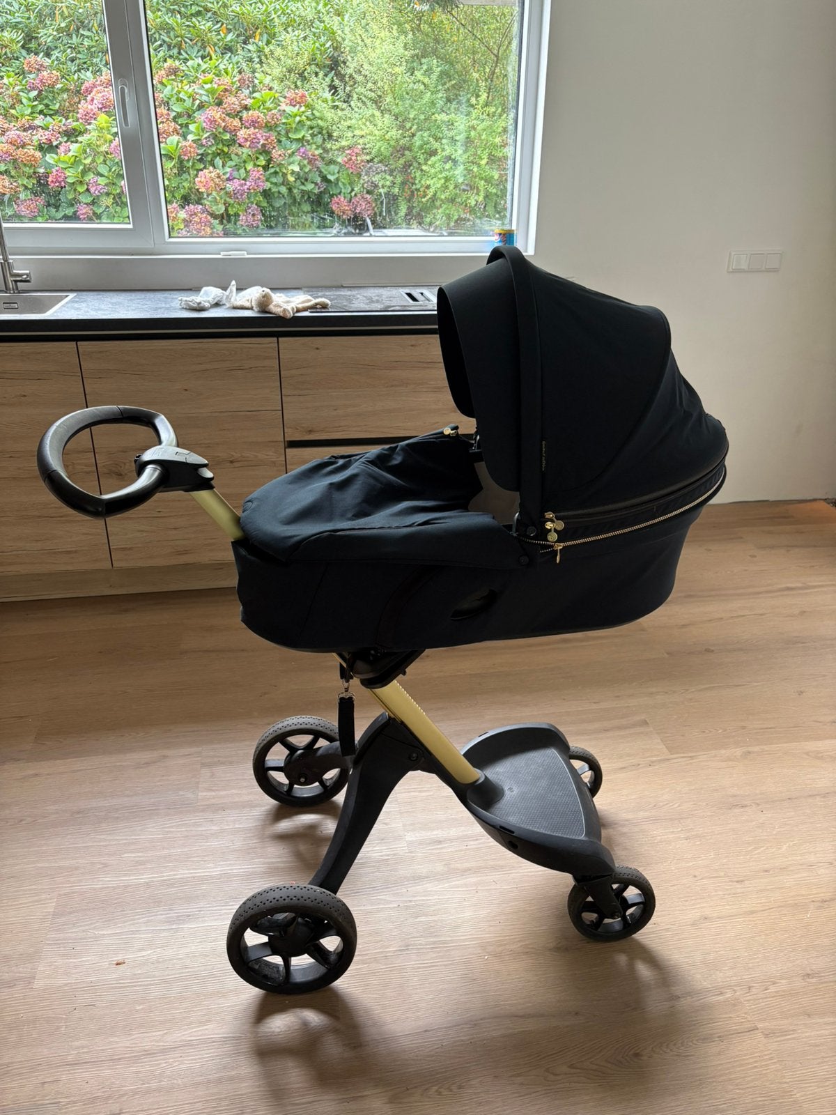 Stokke Xplory inclusief toebehoren, Ophalen, Gebruikt, Verstelbare rugleuning