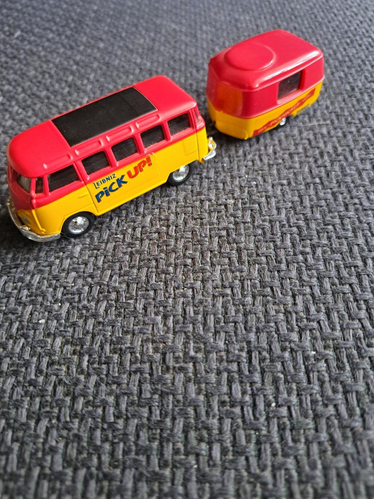 grell model vw bus t1 samba pick up, Hobby en Vrije tijd, West germany/china, Gebruikt, Ophalen of Verzenden, N.b