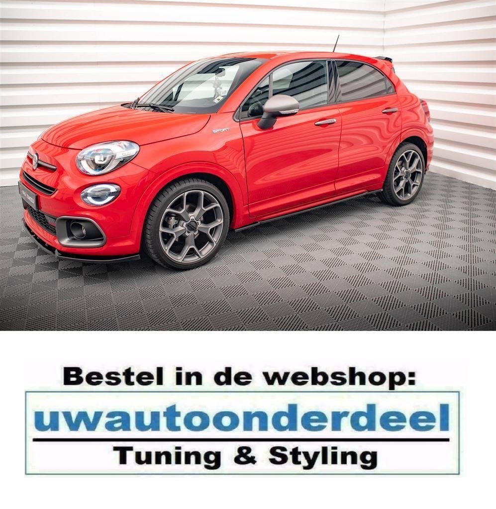 Maxton Design Spoiler Splitter Lip Fiat 500X Sport