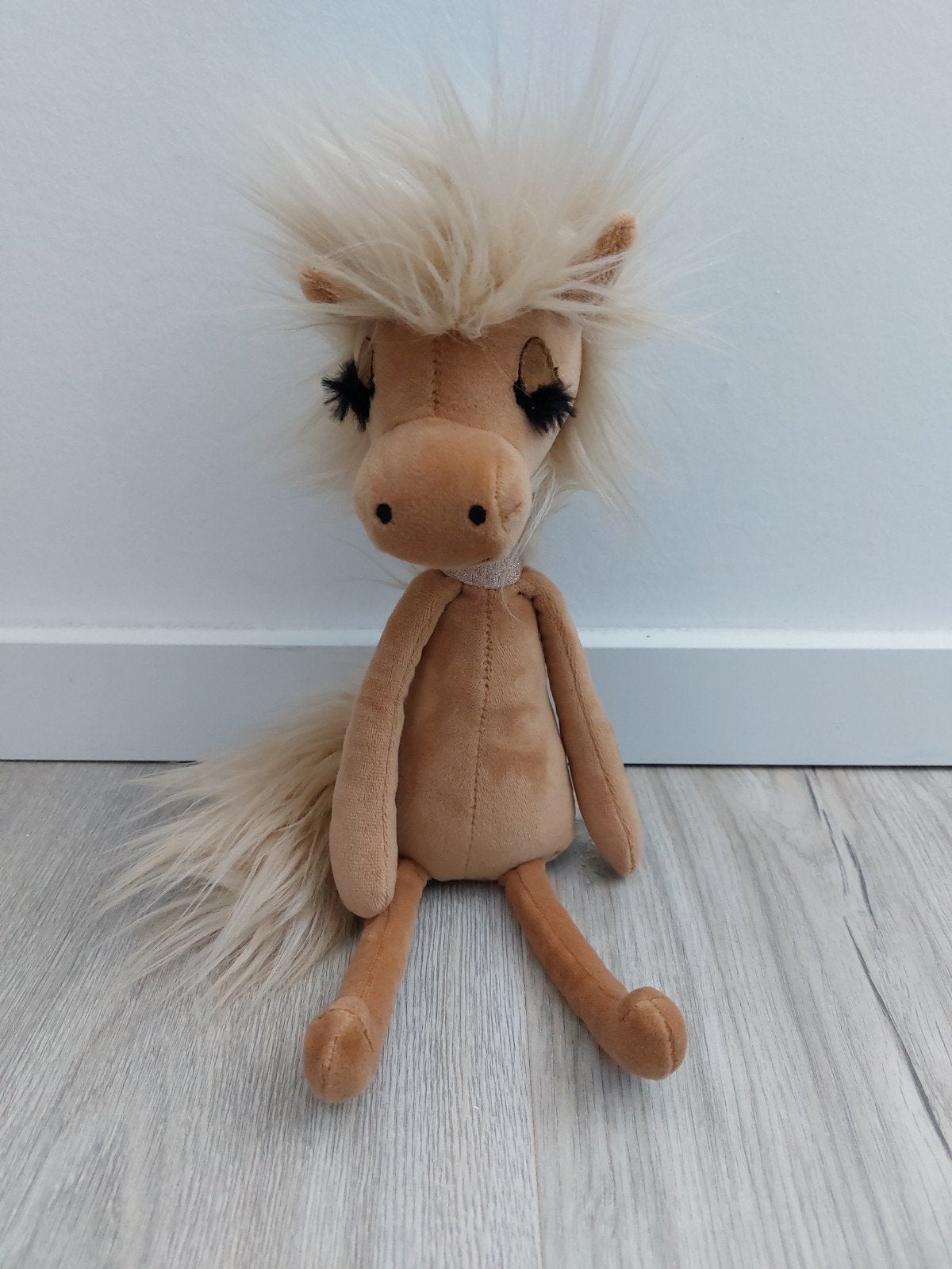 Knuffel jellycat swellegant willow horse paard pony L1830, Ophalen of Verzenden, Zo goed als nieuw, Paard