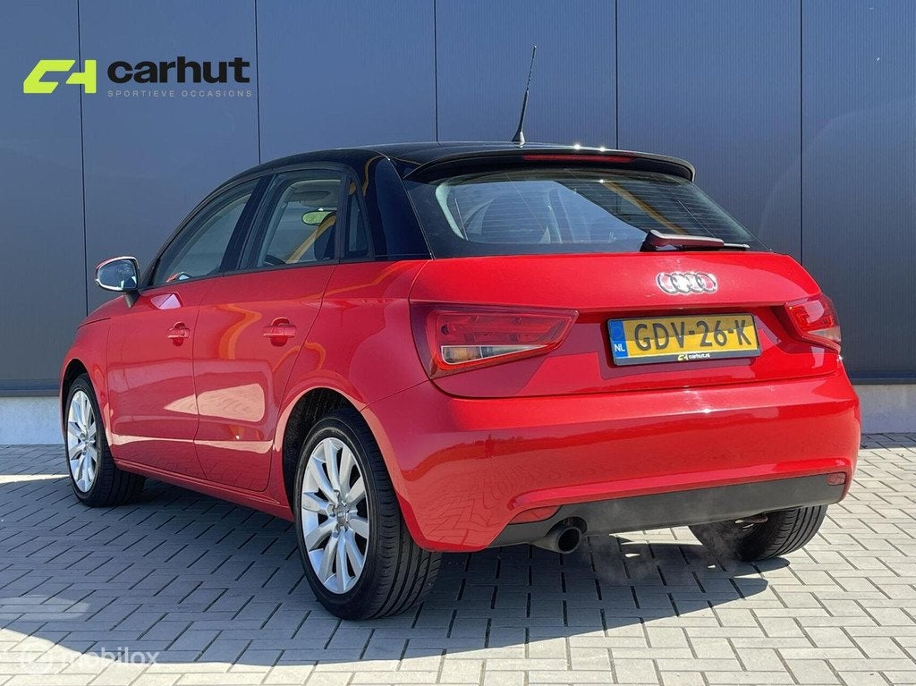 Audi A1 Sportback 1.2 TFSI |panorama dak| zeer nette auto, Voorwielaandrijving, Euro 5, 86 pk, Zwart