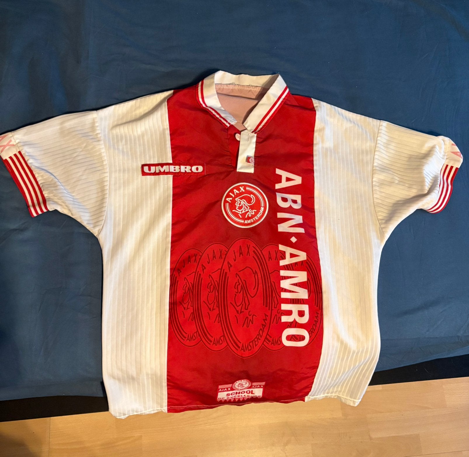 Ajax thuisshirt 1997/1998, Verzamelen, Sportartikelen en Voetbal, Ophalen of Verzenden, Zo goed als nieuw, Ajax, Shirt