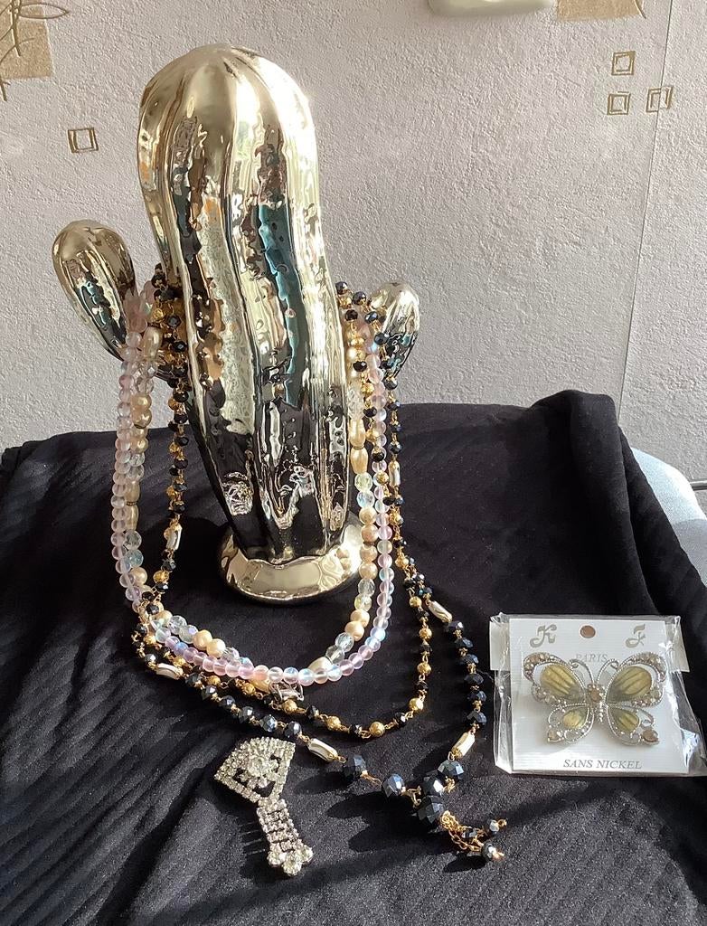 Ketting-houder!  Handig!, Verzenden, Nieuw, Goud, Overige materialen