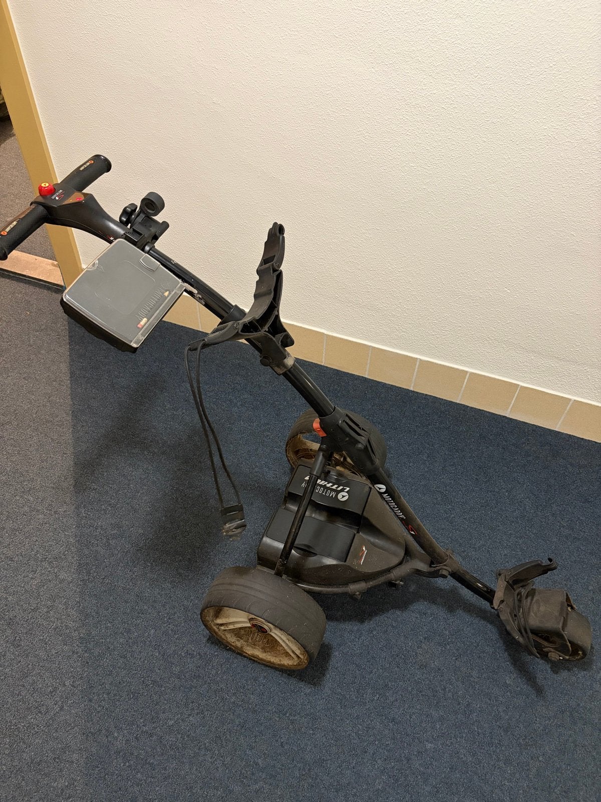 Motocaddy Lithium elektrische golftrolley, Ophalen, Gebruikt, Golfkar, Overige merken