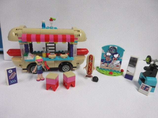 41129 Friends, Hotdogkraam., Lego, Friends, Ophalen of Verzenden, Complete set