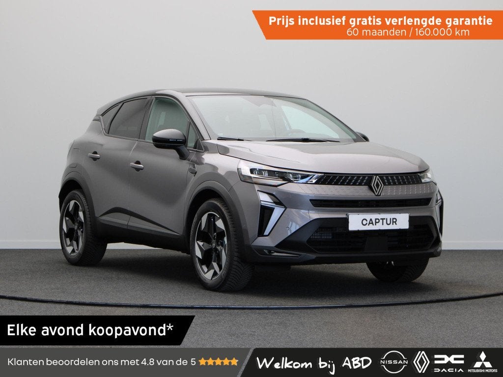 Renault Captur E-Tech full hybrid 160pk techno | Vijf jaar g, Auto's, Renault, 4 cilinders, Leder en Stof, Origineel Nederlands
