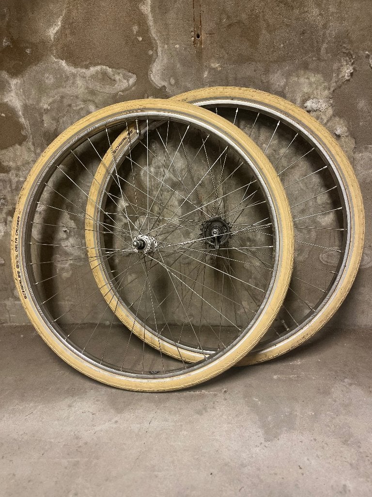 Z.G.A.N. Van Schothorst wielset met terugtraprem!, Fietsen en Brommers, Ophalen, Zo goed als nieuw, Stadsfiets, Band