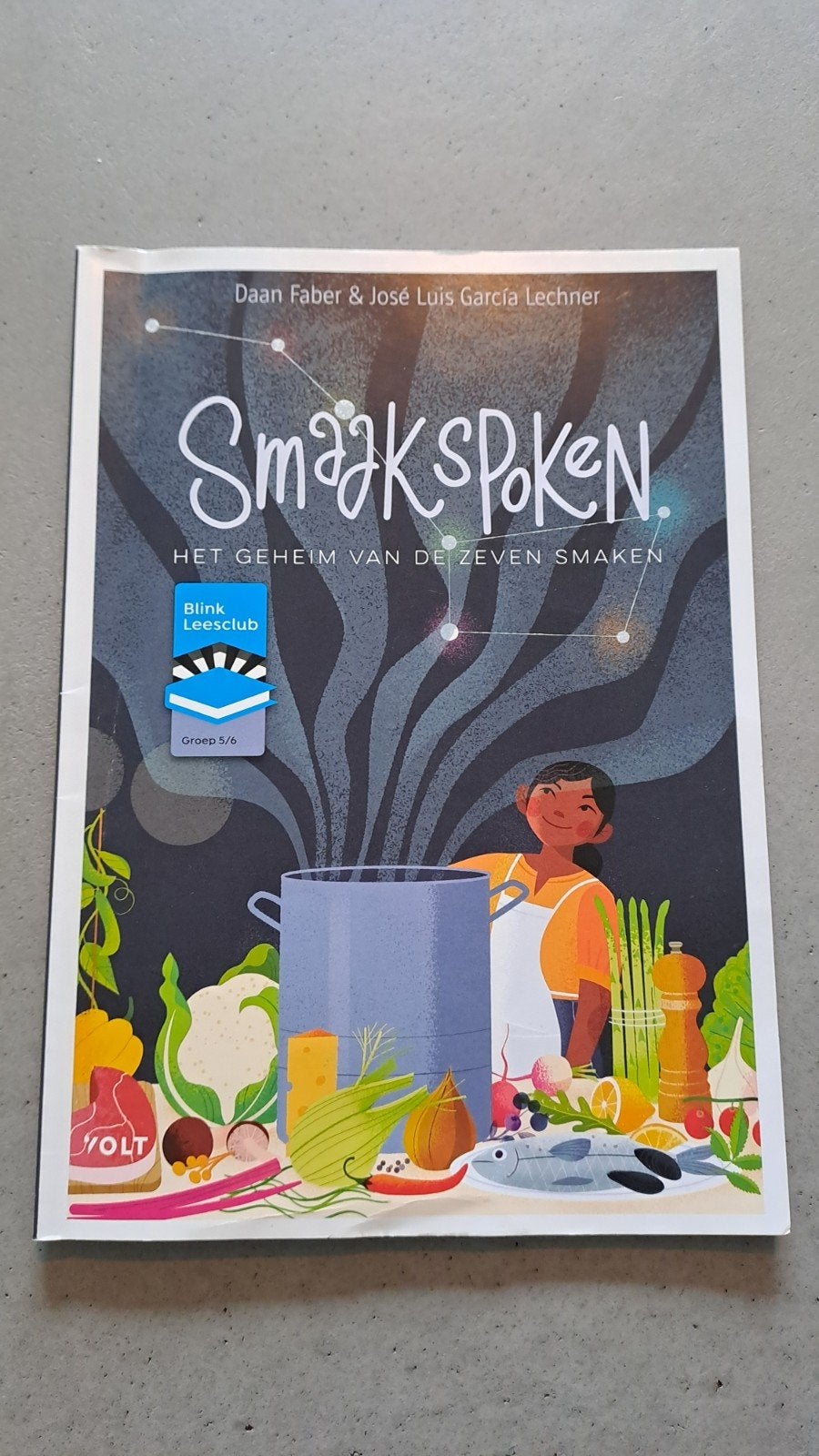 Smaakspoken: Het geheim van de zeven smaken, Ophalen of Verzenden, Zo goed als nieuw, Daan Faber & José Luis García Lechner, Non-fictie