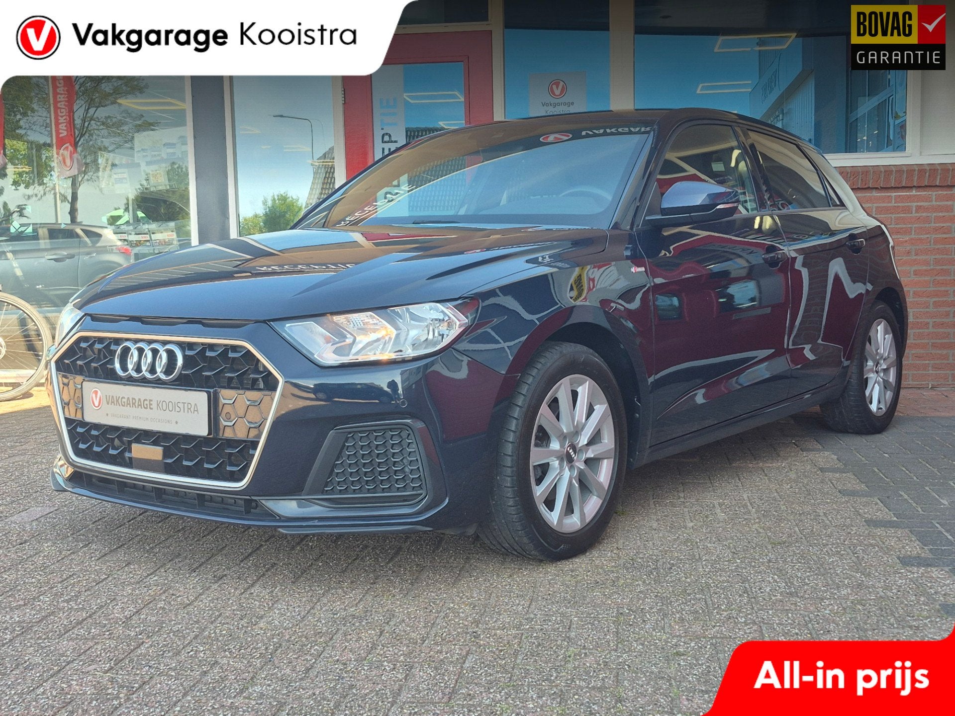 Audi A1 SPORTBACK S-Line|Virtual|Navi|Carplay, 12 maanden, Stoelverwarming, Blauw, Bedrijf