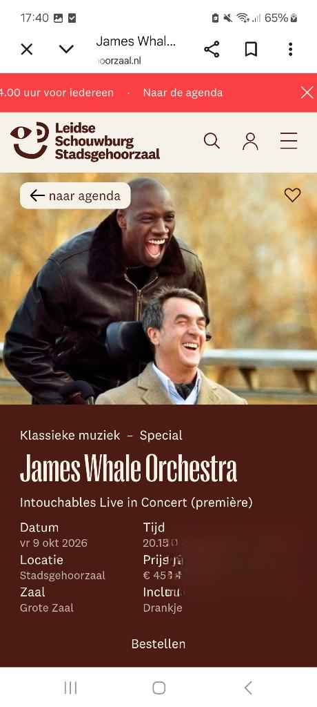 Intouchebles in concert, Drie personen of meer, Oktober
