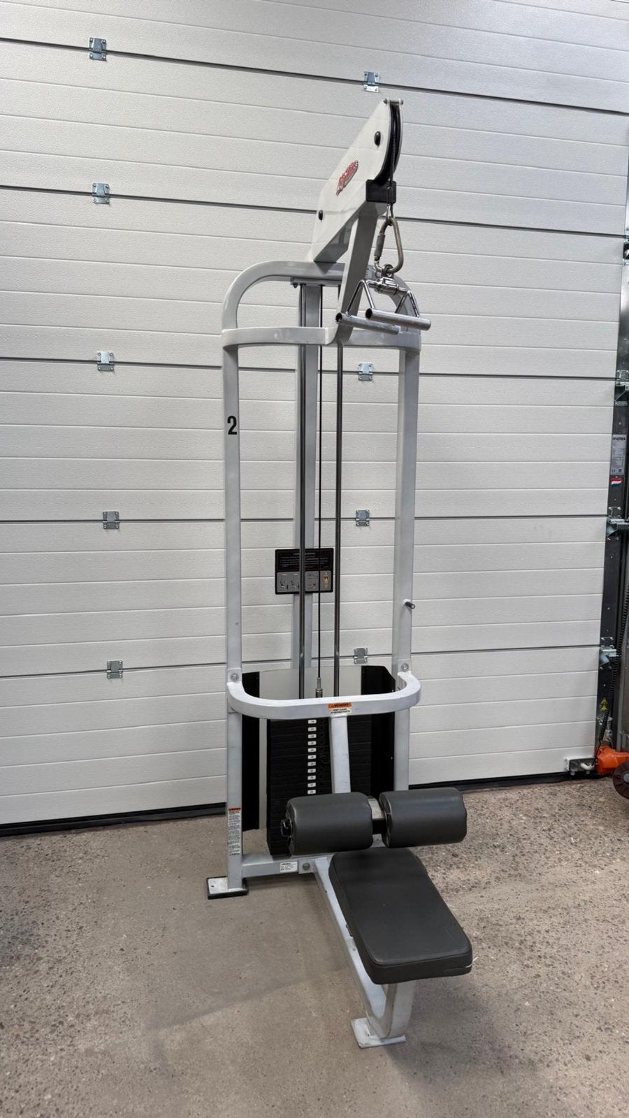 Life Fitness pro 1 lat pulldown/ latzug/ lats/ machine, Gebruikt, Overige typen, Ophalen of Verzenden, X