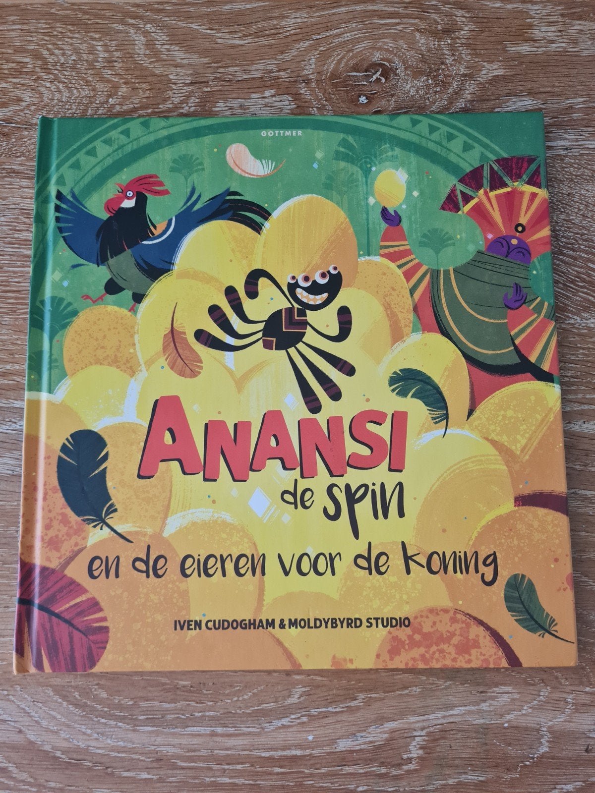 Anansi - en de eieren voor de koning!, Boeken, Ophalen of Verzenden, Zo goed als nieuw
