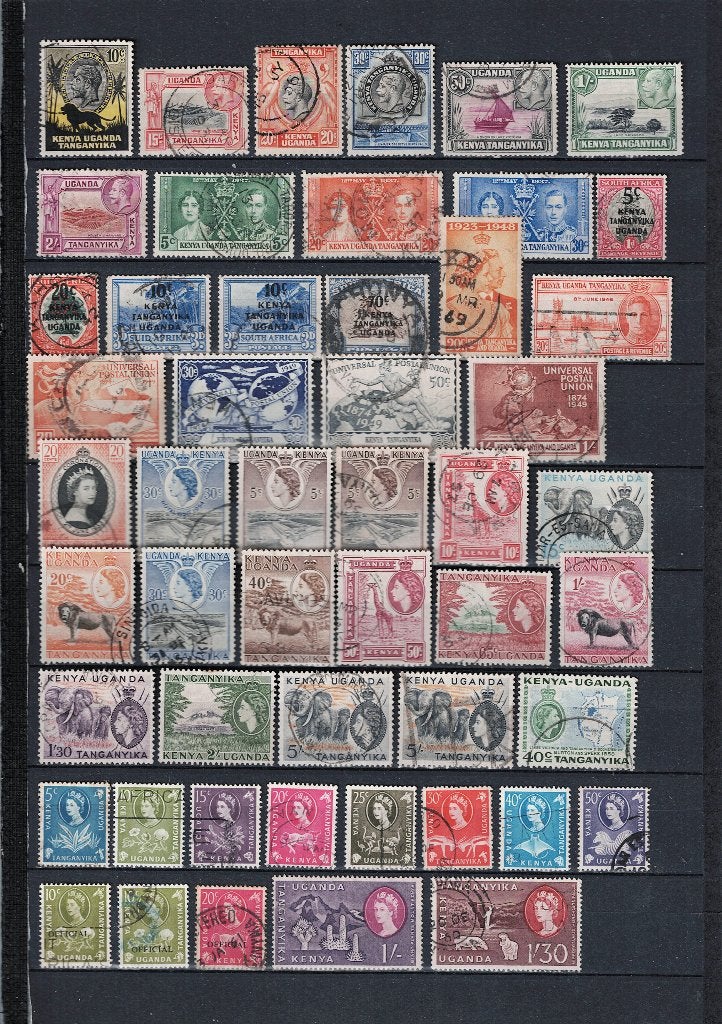 Tanganyika gestempeld  002, Verzenden, Overige landen, Gestempeld