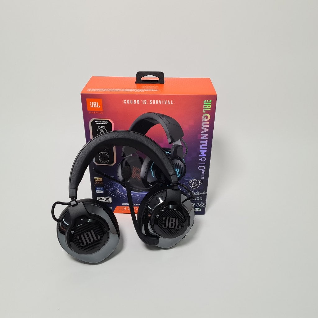 JBL Quantum 910 Wireless Gaming Headset, JBL, Bluetooth, Ophalen of Verzenden, Zwart