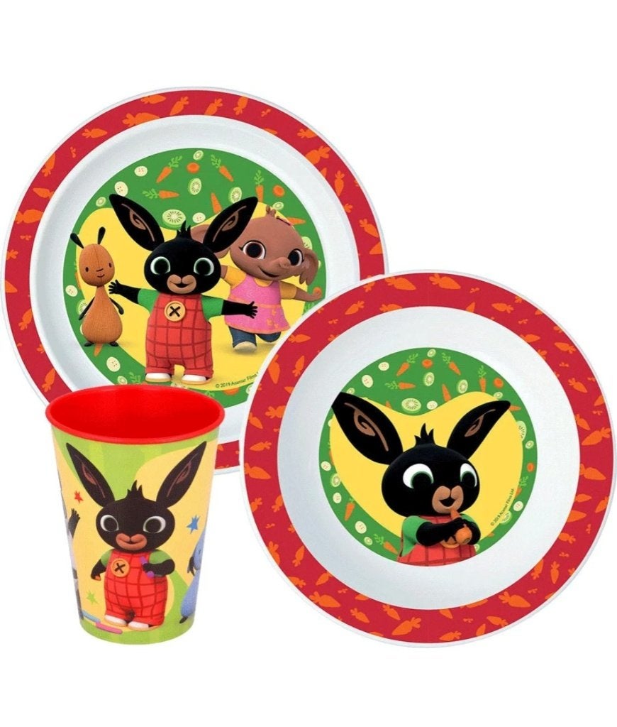 Bing Bunny ontbijtset + beker 260ml, Nieuw, Ophalen of Verzenden, A, A
