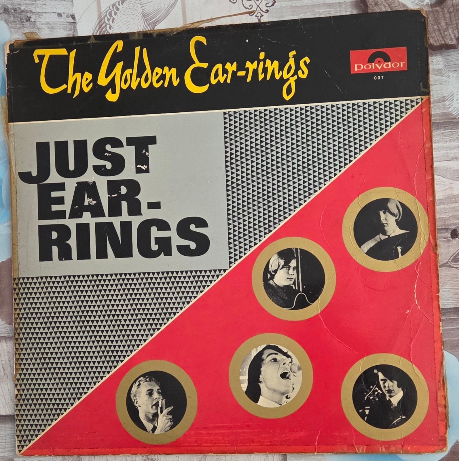 The Golden Ear-rings - Just Ear-rings LP (Polydor 1965), LP, Gebruikt, Pop, Originele persing
