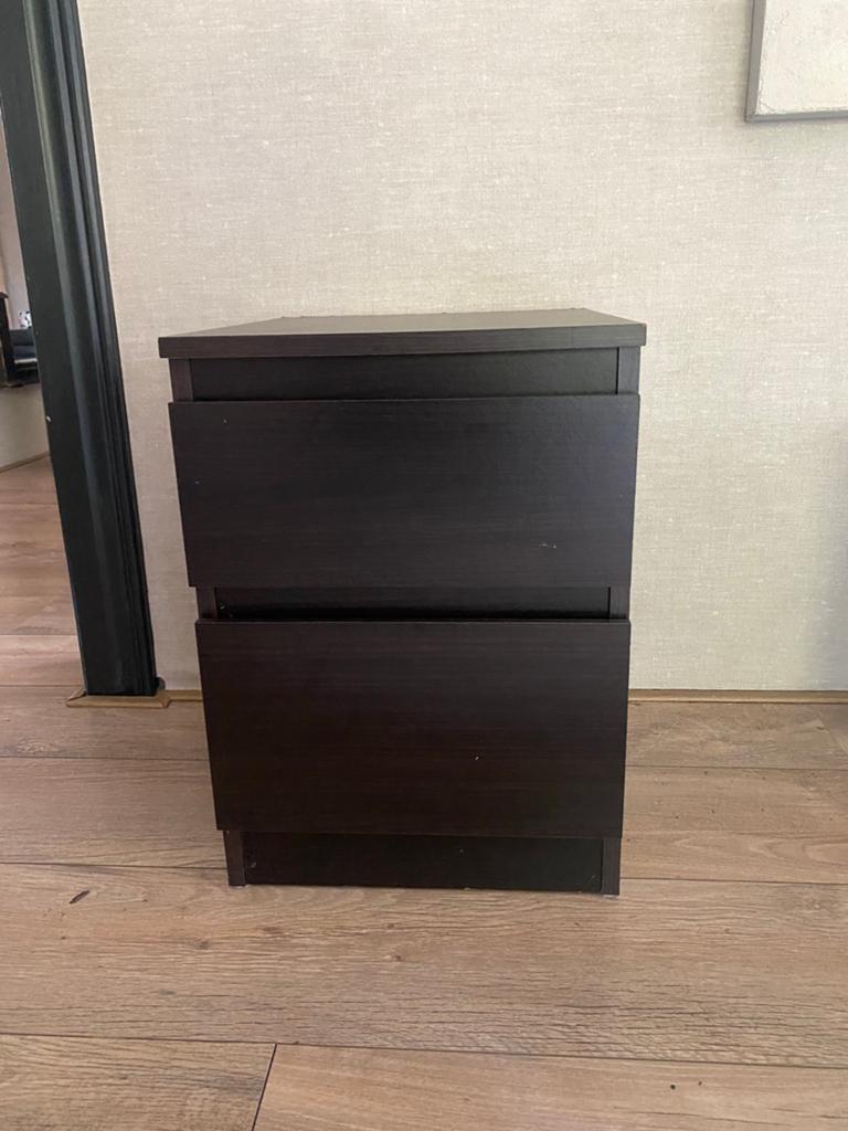 Nachtkastje, Ophalen of Verzenden, Gebruikt, Minder dan 45 cm, Minder dan 55 cm