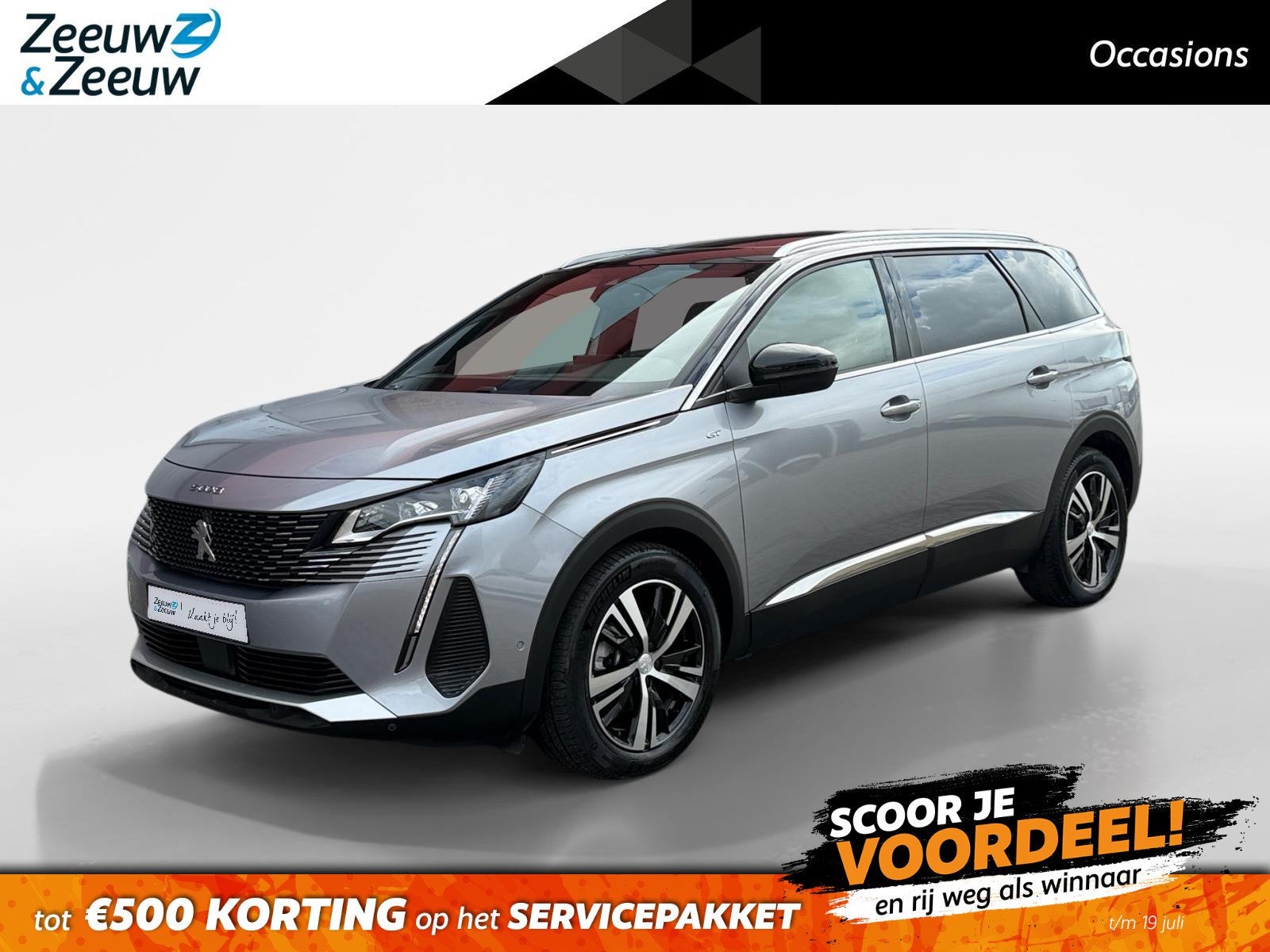 Peugeot 5008 1.2 Hybrid 136 GT 146PK AUTOMAAT WK DEAL € 50, Auto's, Peugeot, Gebruikt, Euro 6, 1199 cc, 3 cilinders