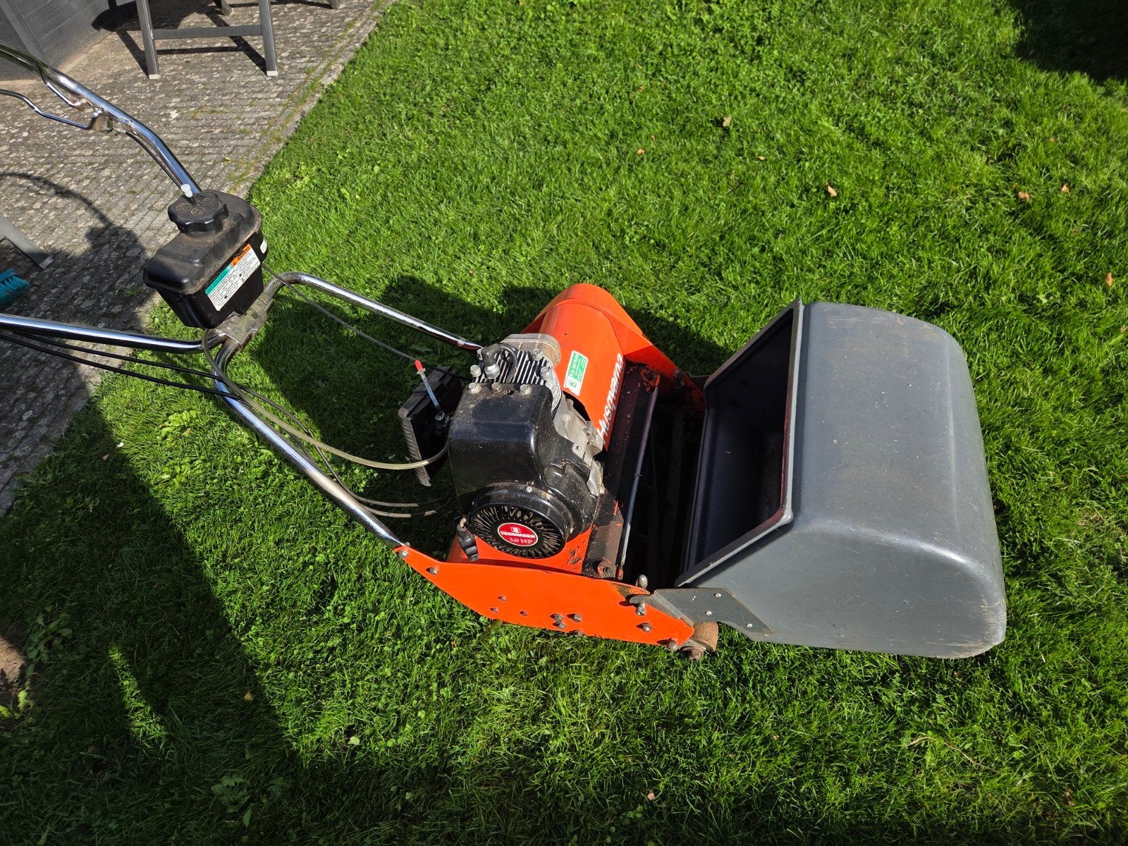Husqvarna Kooimaaier - Benzine Grasmaaier, Ophalen, Gebruikt, Opvangbak, Benzine-grasmaaier