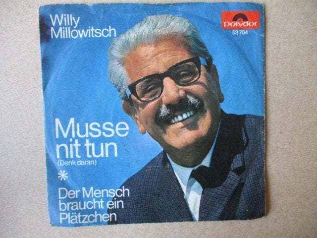 s3549 willy millowitsch - musse nit tun, Ophalen, Gebruikt, Overige genres