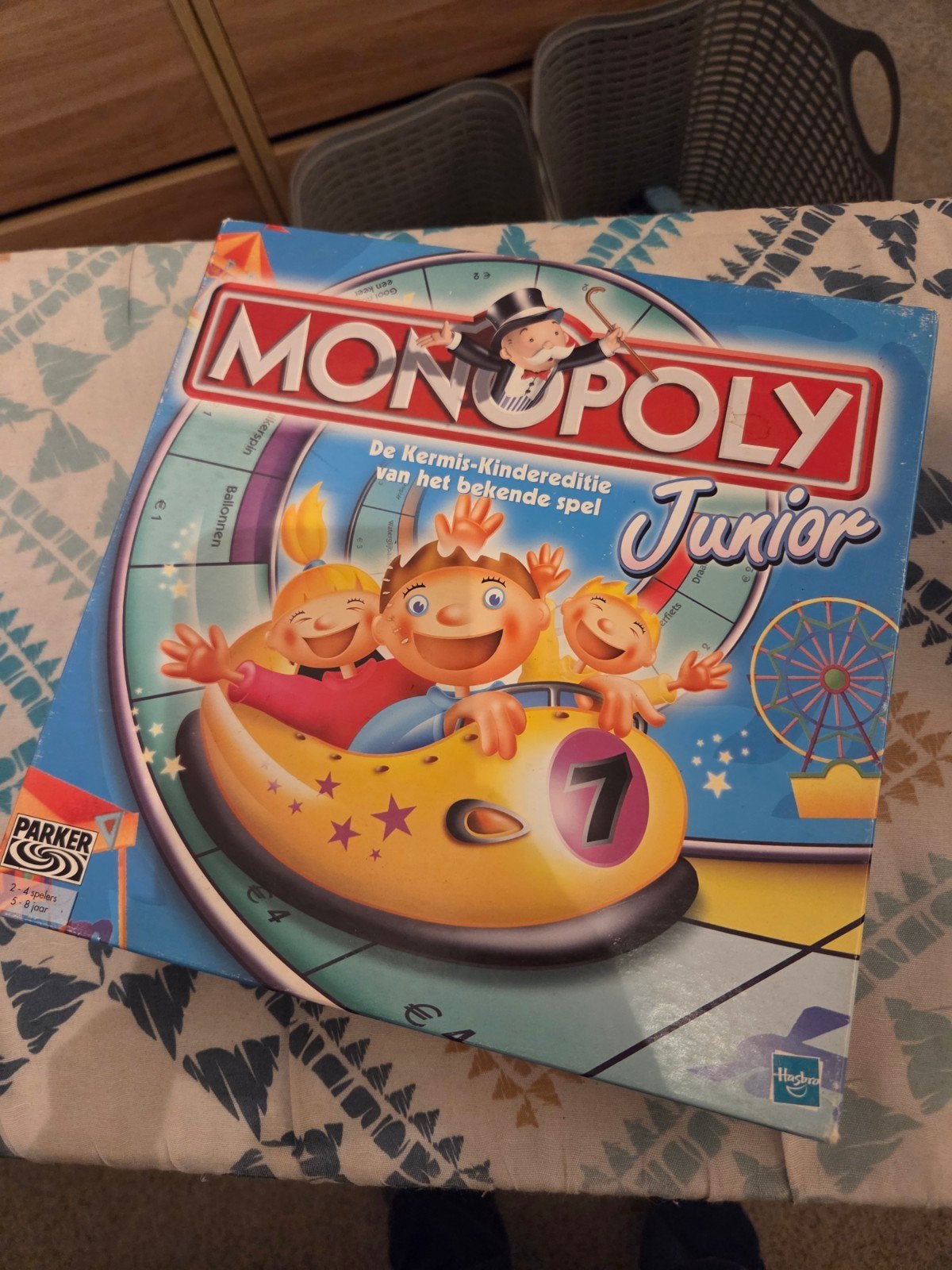 Monopoly Junior: De Kermis-Kindereditie, Drie of vier spelers, Ophalen, Gebruikt, Parker