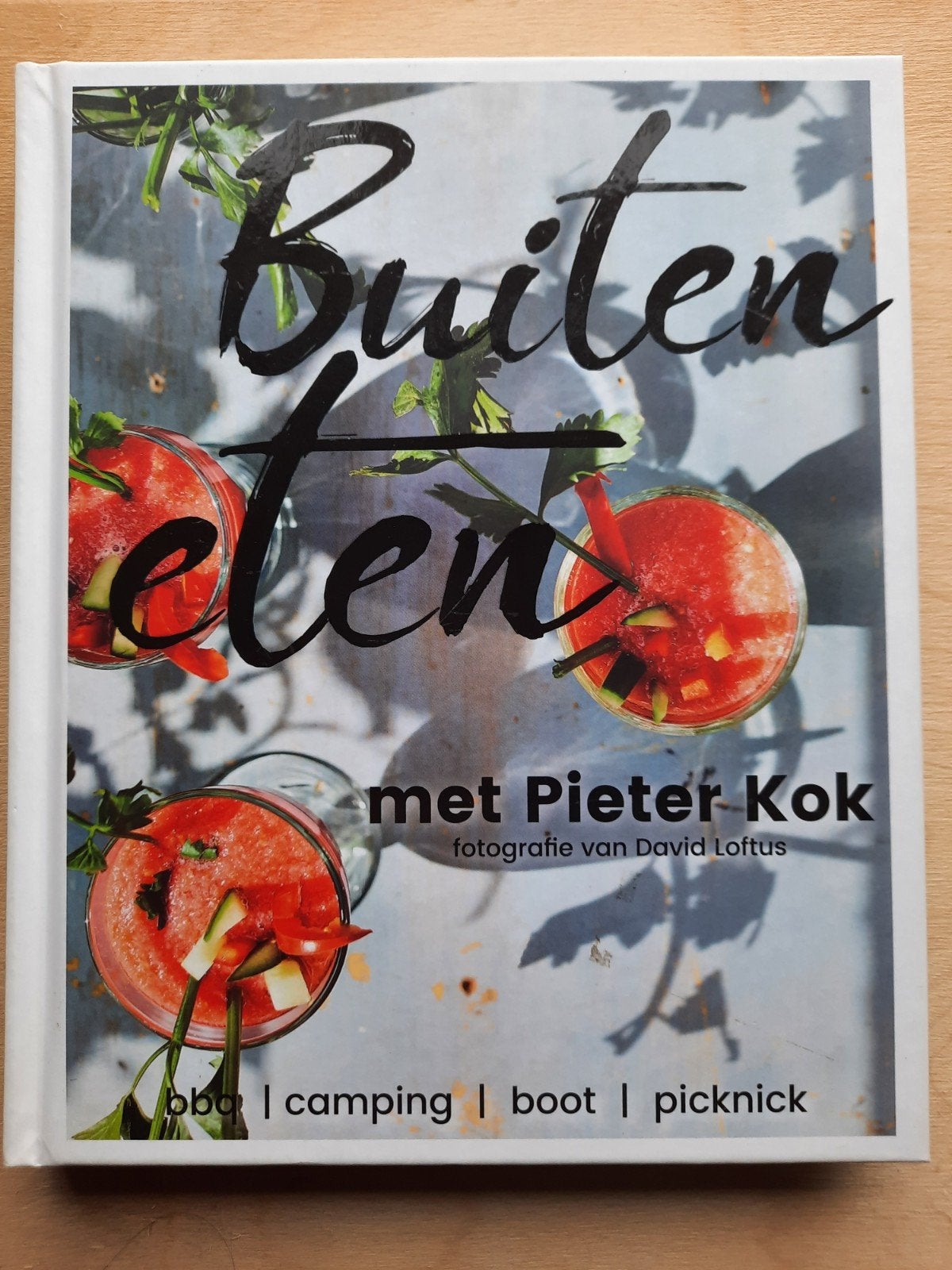 Pieter Kok - Buiten eten met Pieter Kok, Ophalen of Verzenden, Zo goed als nieuw, Pieter Kok