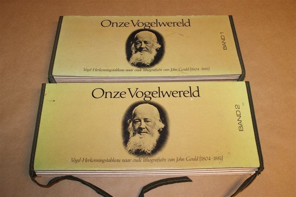 Onze Vogelwereld — John Gould Vogelplaten 2 Banden, Ophalen of Verzenden, Gelezen, Honden