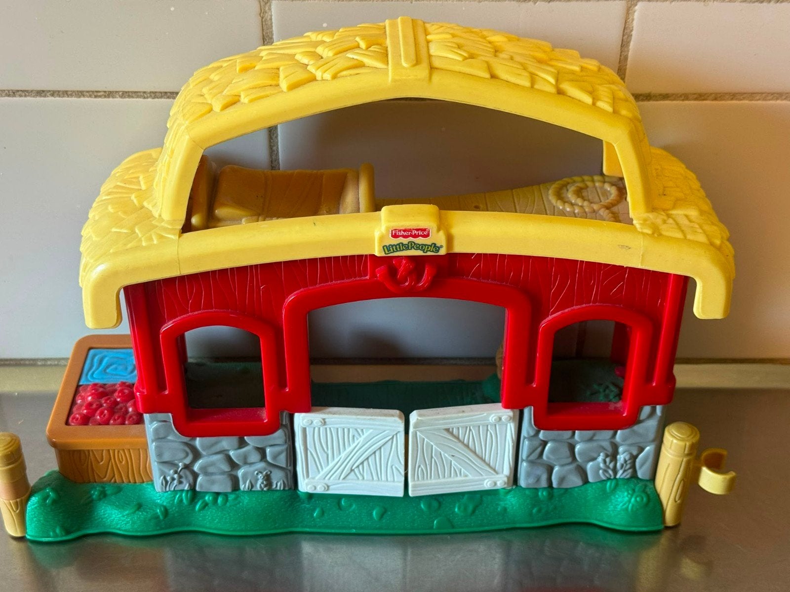 Speelboerderij Fisher Price, Ophalen of Verzenden, Gebruikt, Speelset