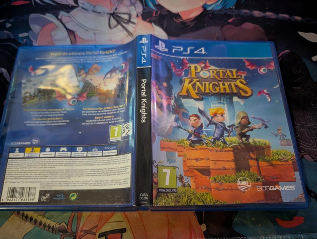 Portal Knights PS4 - Avontuurlijke RPG, Online, 1 speler, Ophalen of Verzenden, Zo goed als nieuw