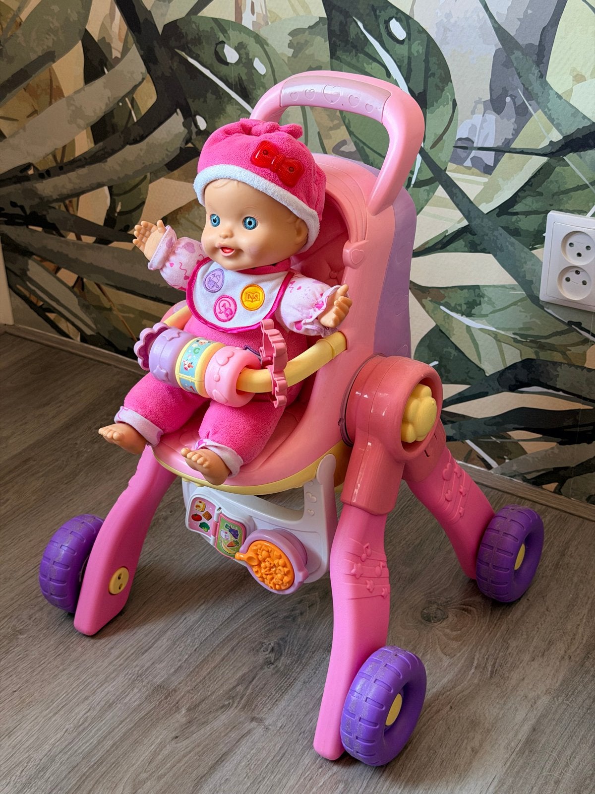 VTech Little Love 3-in-1 Kinderwagen met pop, Ophalen, Gebruikt, Babypop