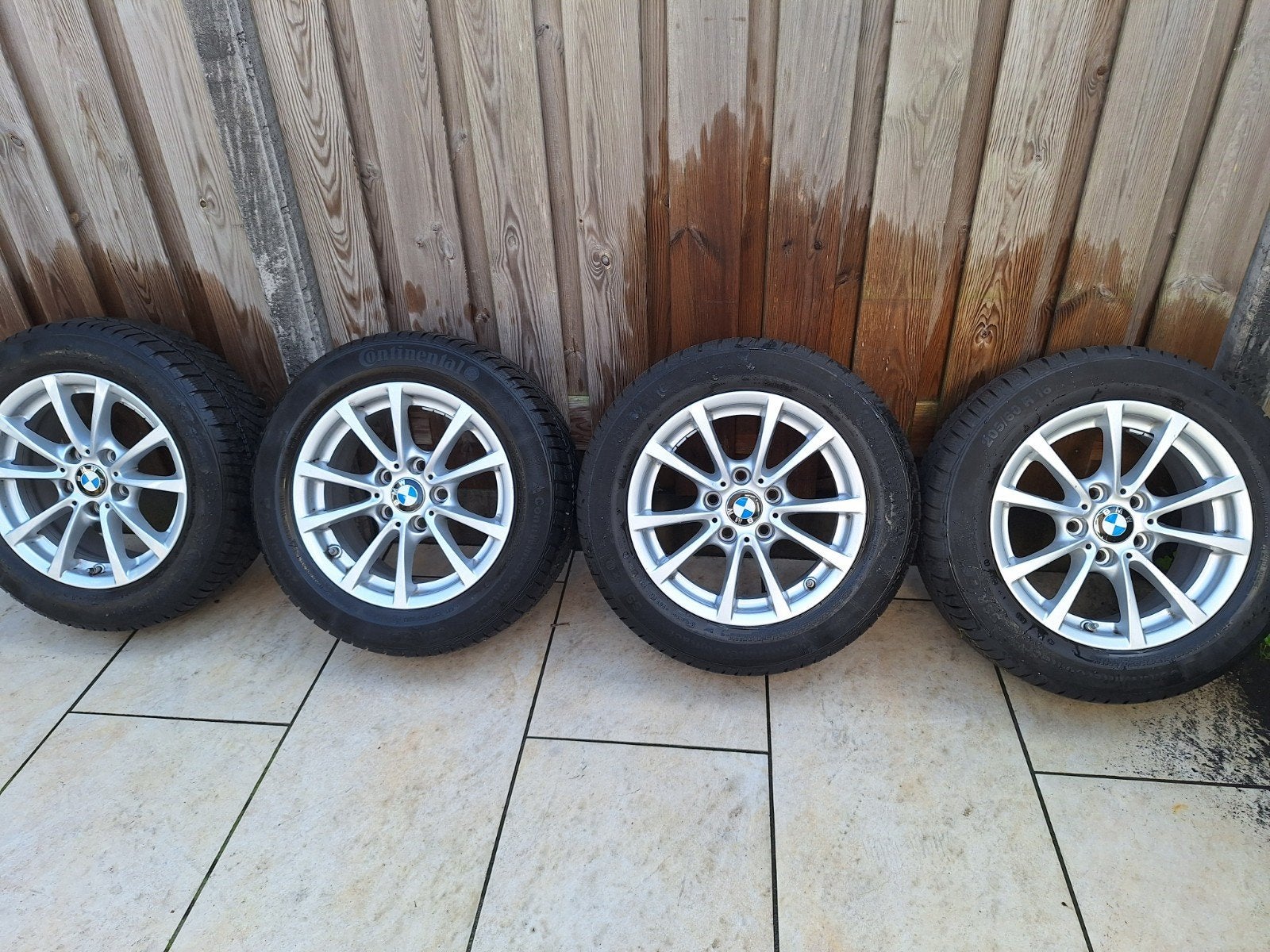 BMW (F30) velgen met winterbanden 16 inch, Auto-onderdelen, Ophalen, Gebruikt, 16 inch, Banden en Velgen