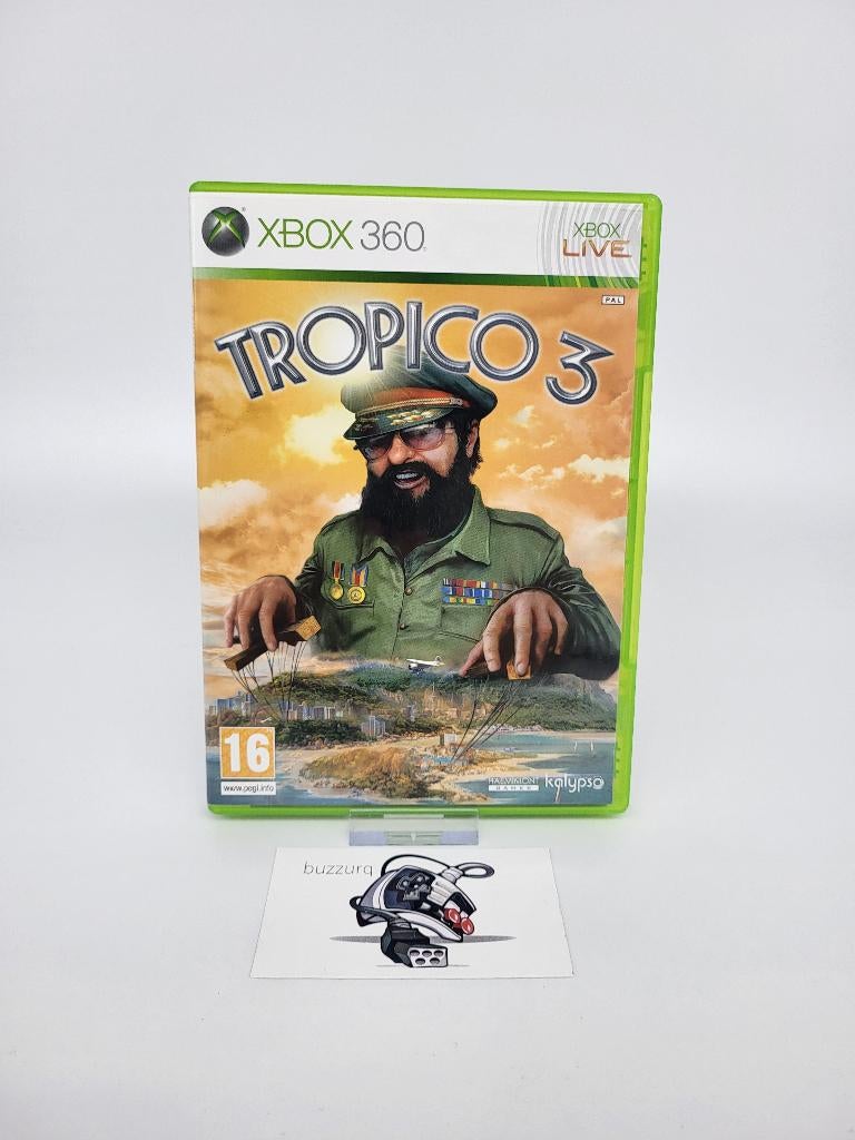 Tropico 3 - XBOX 360 - PAL, Spelcomputers en Games, Games | Xbox 360, Gebruikt, Strategie en Constructie, 1 speler, Vanaf 18 jaar