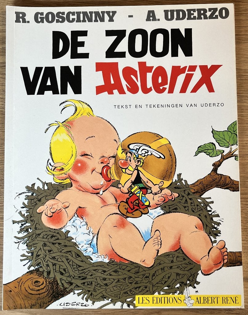 De zoon van Asterix - 27 (1995) Strip, Boeken, Stripboeken, Eén stripboek, Ophalen of Verzenden, Zo goed als nieuw