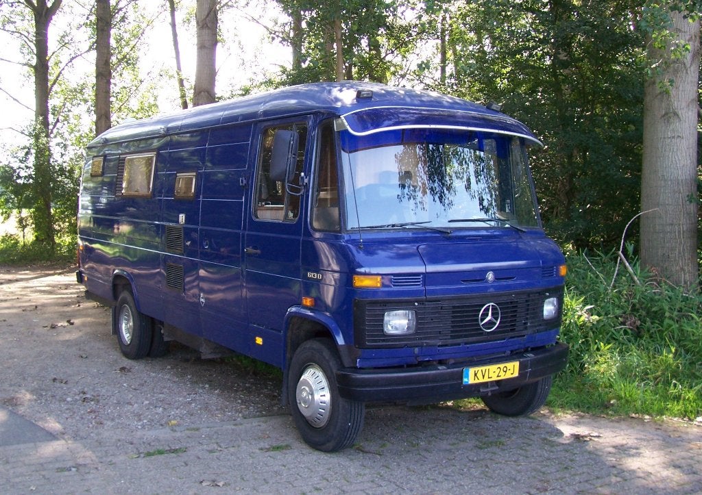 Mercedes 613 Belasting EN alle Mileu/Zero zones vrij, Caravans en Kamperen, Chemisch toilet, Buscamper of Camperbus, Koelkast