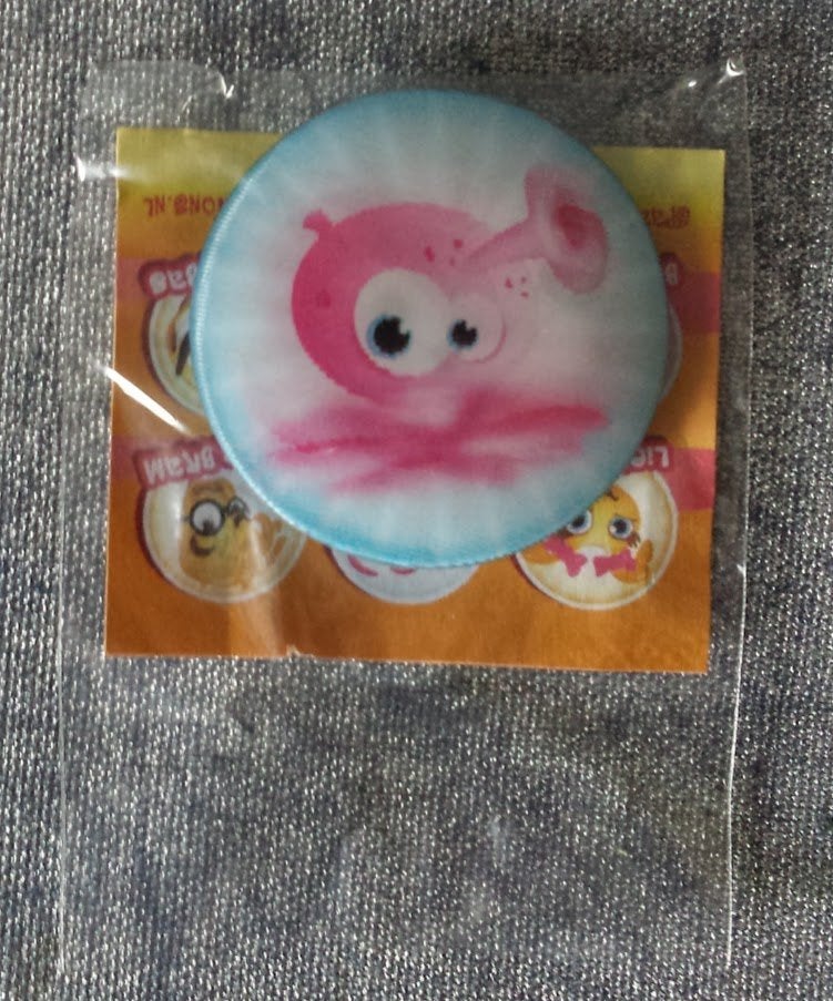 Bubbelbutton blije Slurpi [5608]  [VeOvMe], Verzamelen, Ophalen of Verzenden, Nieuw, Gebruiksvoorwerp