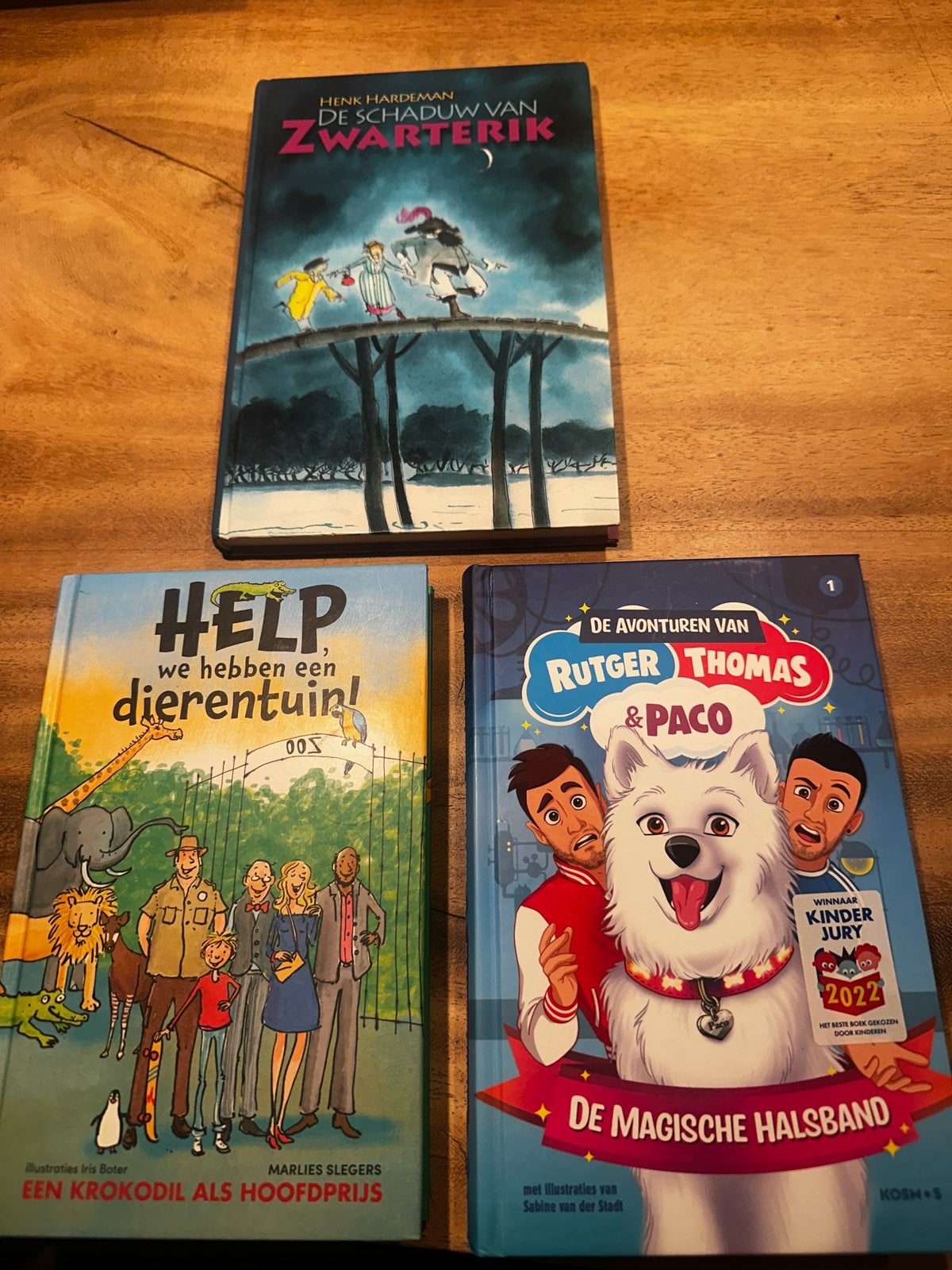 3 kinderboeken: Rutger & Thomas, Zwarte Rik, Dierenpret, Ophalen of Verzenden, Zo goed als nieuw, Fictie algemeen