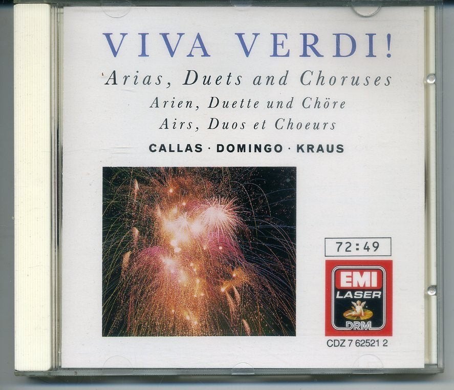 Viva Verdi! Arias, Duets And Choruses 15 nrs CD 1988 ZGAN, Ophalen of Verzenden, Zo goed als nieuw, Opera of Operette