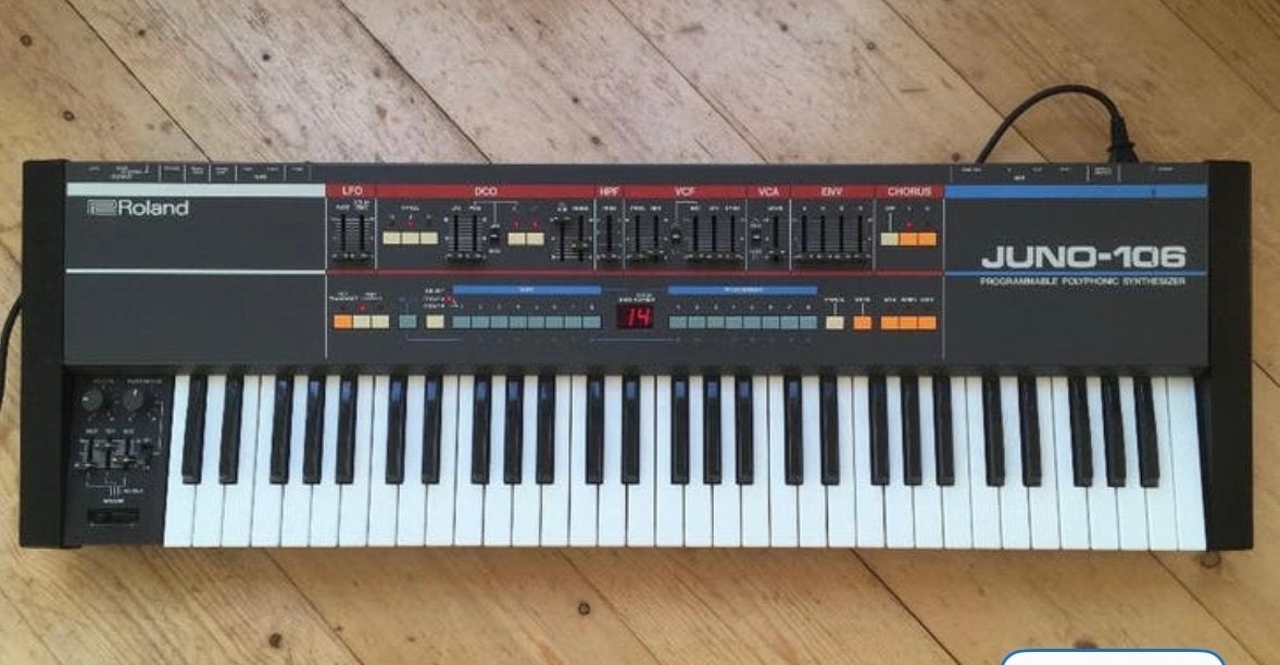 Roland Juno-106 Synthesizer, Muziek en Instrumenten, Ophalen, 61 toetsen, Roland, Zo goed als nieuw
