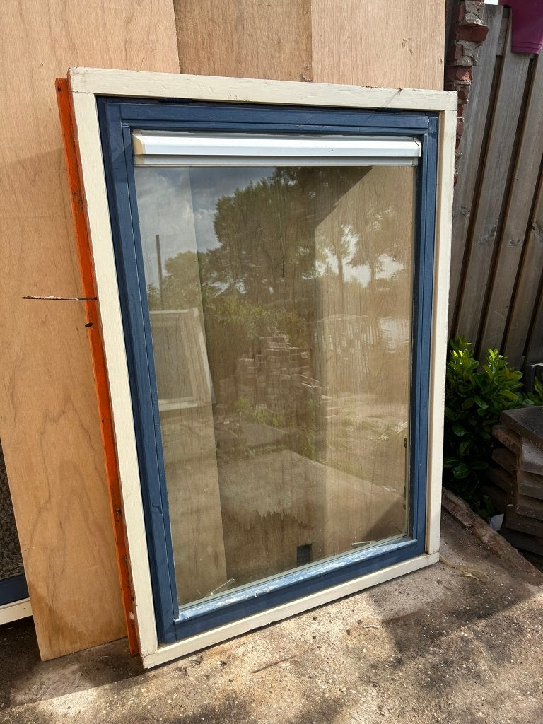Houten kozijn kiepraam en ventilatierooster, Ophalen, Gebruikt, 80 tot 120 cm, Gevelraam of Ruit
