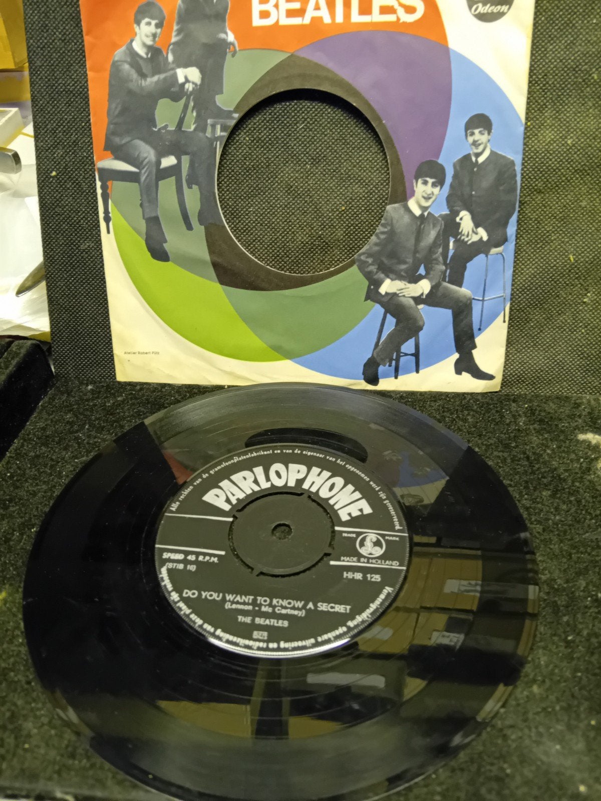 The. Beatles. Single do you want to know a secret, Ophalen of Verzenden, Gebruikt, Pop