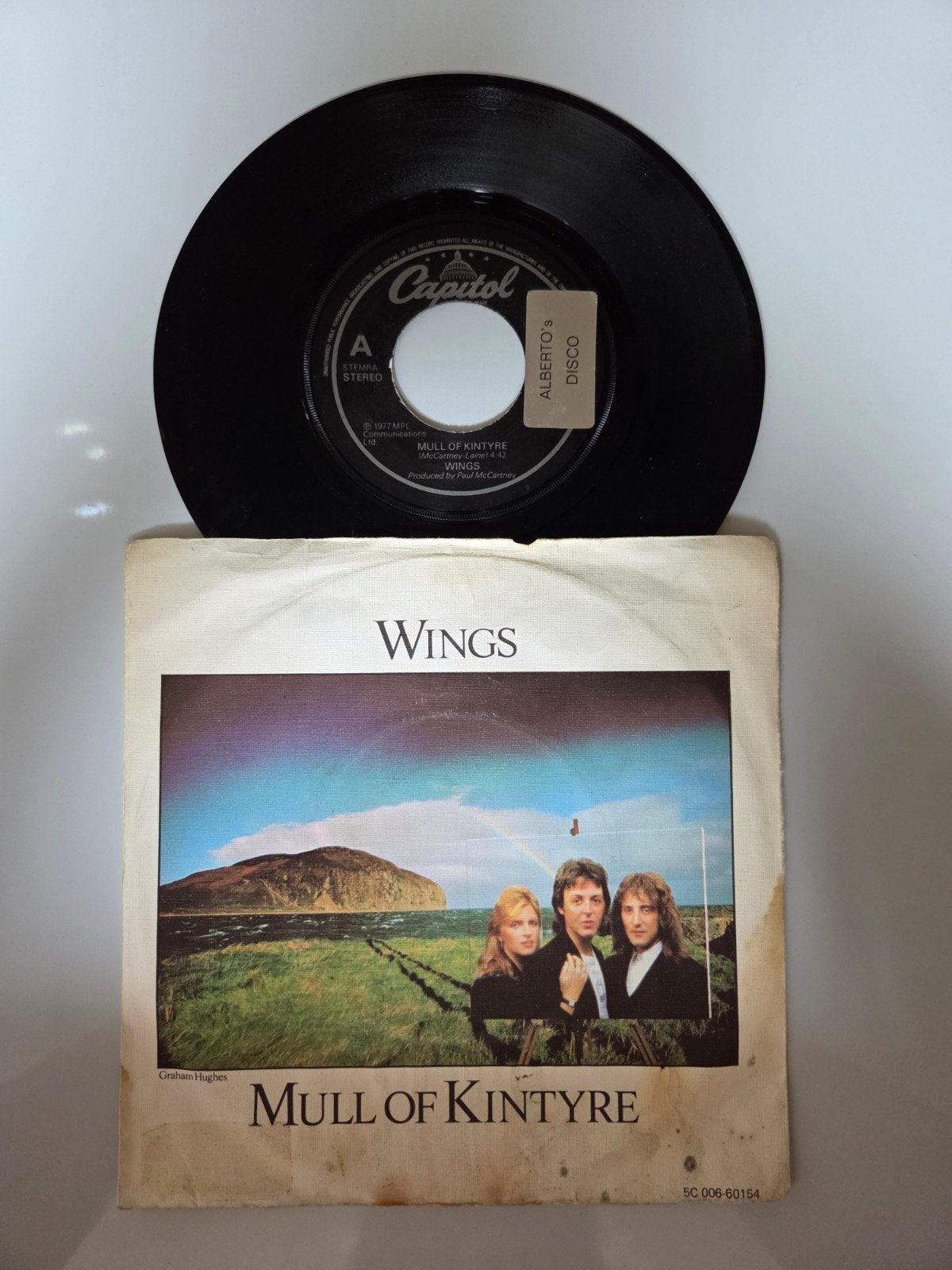 Wings - Mull of Kintyre, Cd's en Dvd's, Vinyl Singles, Ophalen of Verzenden, Gebruikt, 7 inch, Pop