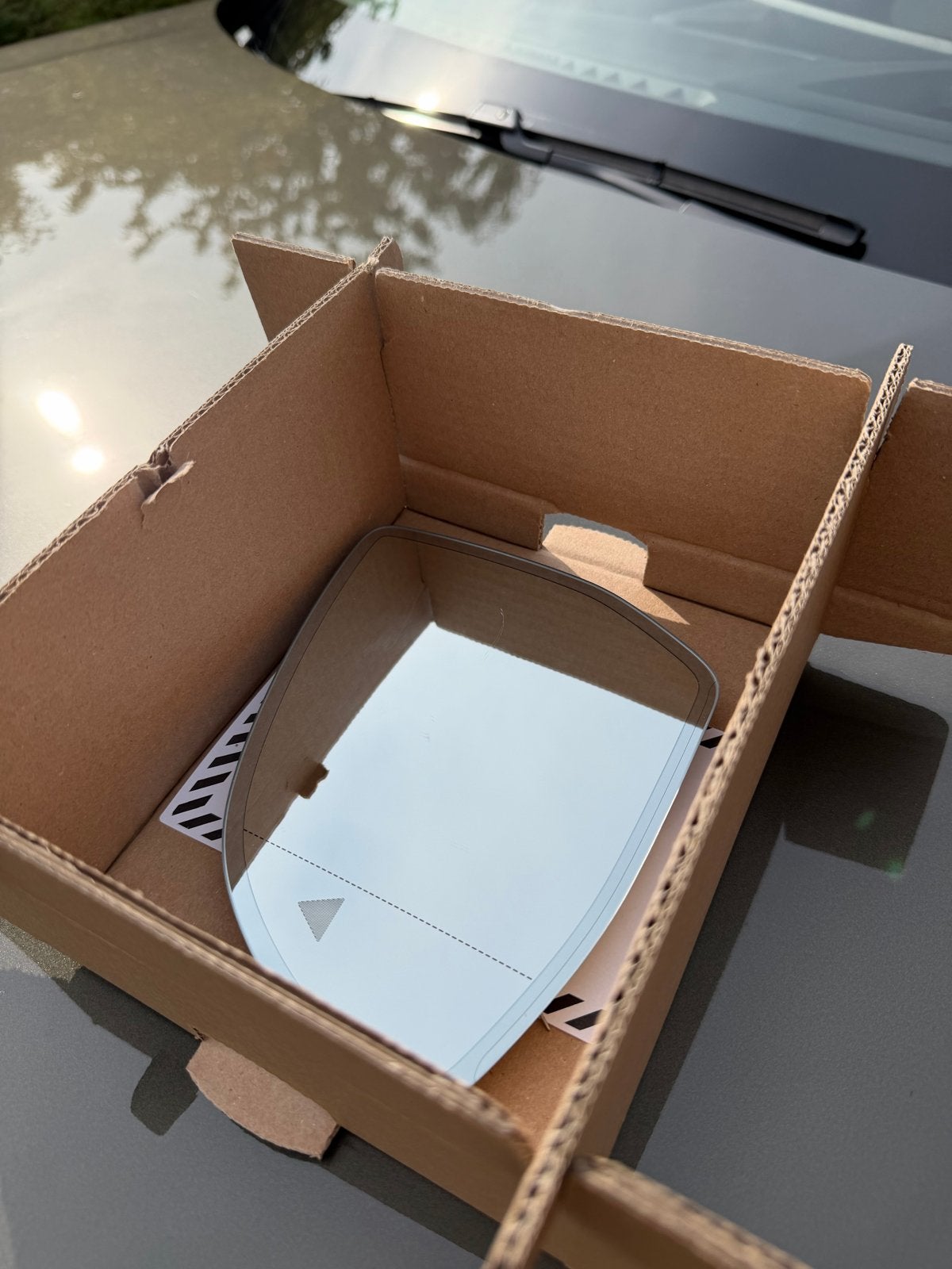 BMW X5 G05 Buitenspiegelglas links, Auto-onderdelen, Ophalen of Verzenden, Gebruikt, BMW